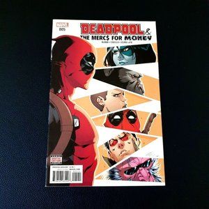 Marvel Comics Deadpool Mercs For Money 5 January 2017 Bunn Coello Woodard